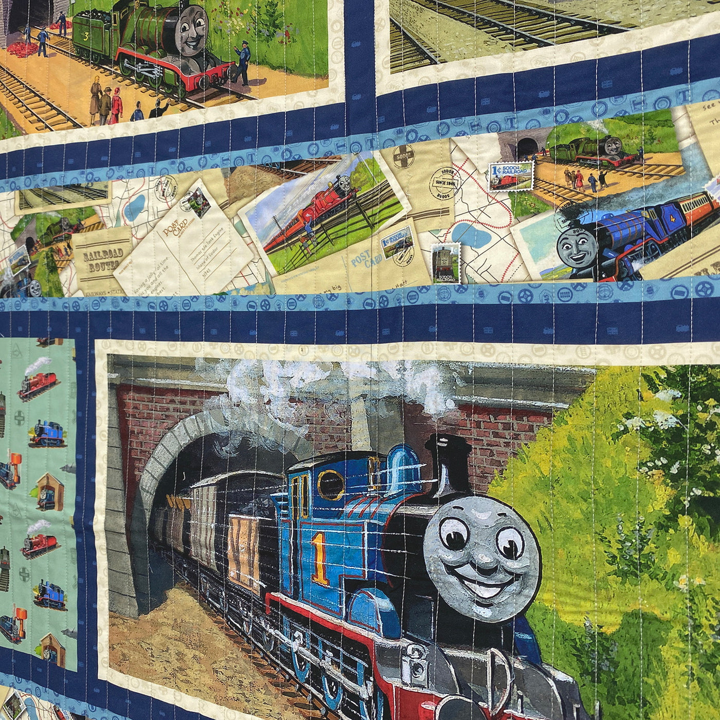 Thomas The Train Quilt Kit