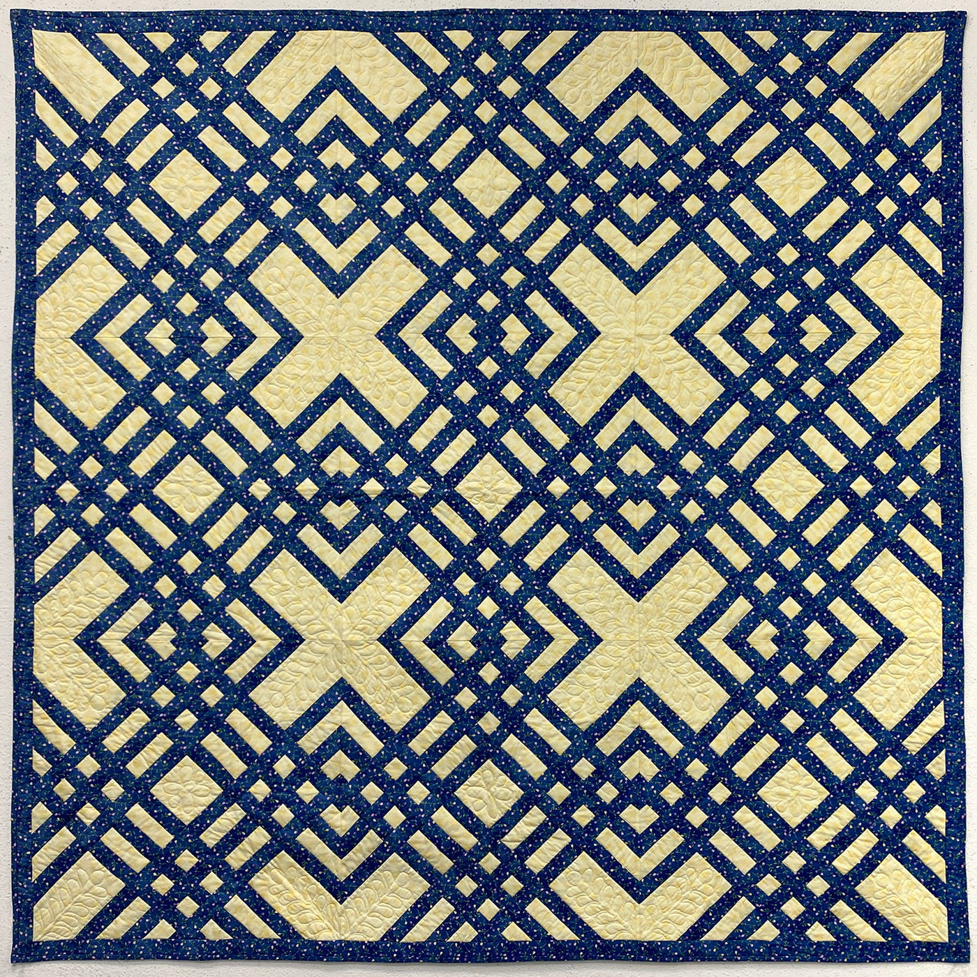 Carpenter's Square - Finished Quilt by Lawry Thorn