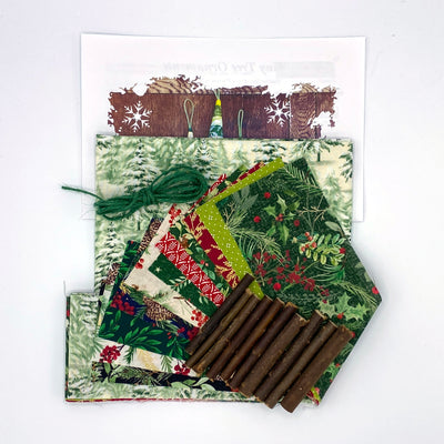 Tiny Trees Christmas Ornament Kit (includes pattern)