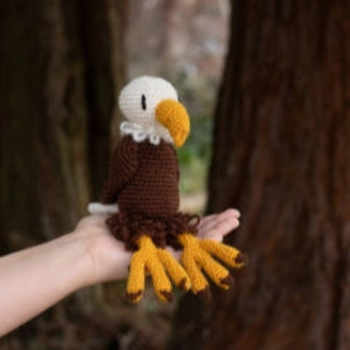 Abraham the Bald Eagle Toft Crochet Kit