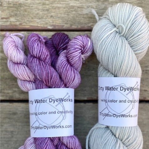Undertone Bundle Kit by Dirty Water DyeWorks in Amethyst