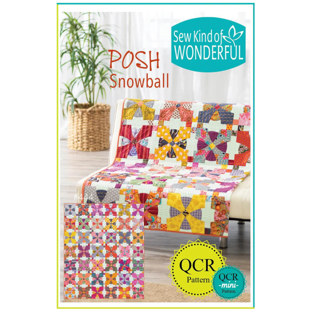 Posh Snowball Pattern by Sew Kind of Wonderful