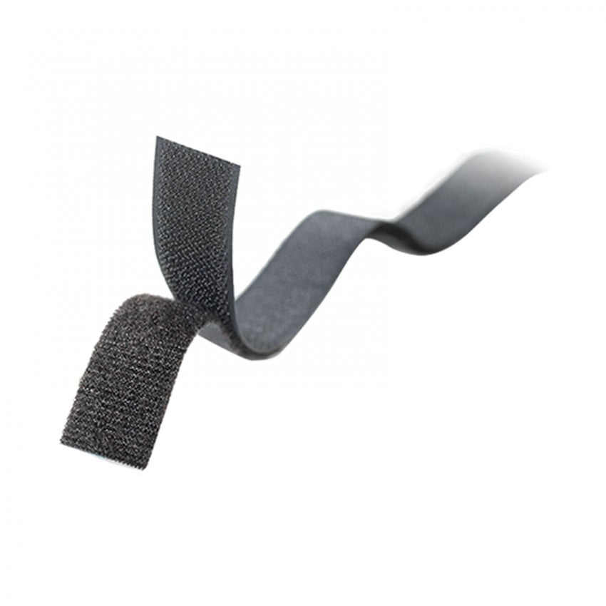 Velcro Sew on Soft & Flexible Black 5/8" Wide