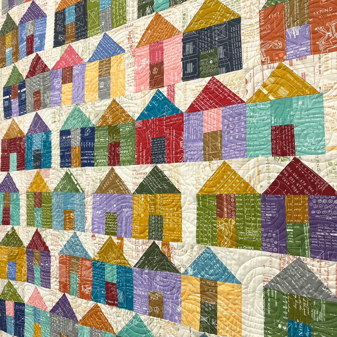 Village-Type Ography Quilt Kit