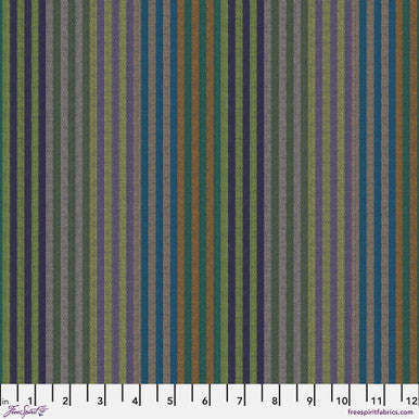 Kaffe Fassett Collective Caterpillar Stripe Dark WSGP001.DARK