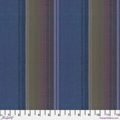 Kaffe Fassett Collective Exotic Stripe Denim WSGP004.DENIM