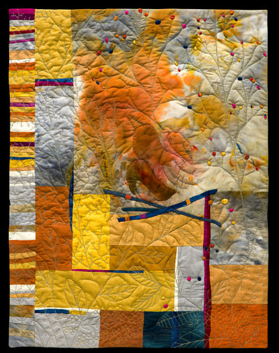 Online Adventures in Art Quilting: A Mentorship with Jean Wells on 2/7, 14, & 28/2025