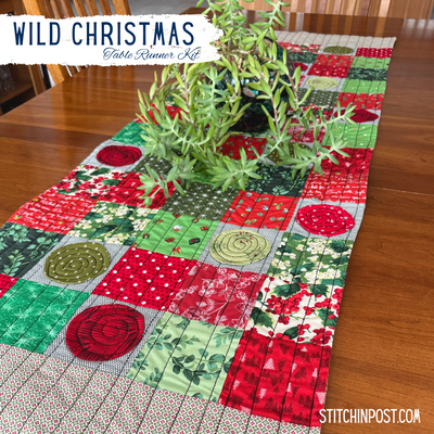 Wild Christmas Table Runner Kit