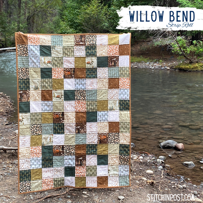 Willow Bend 4 1/2" Roll Precut - 16 Strips