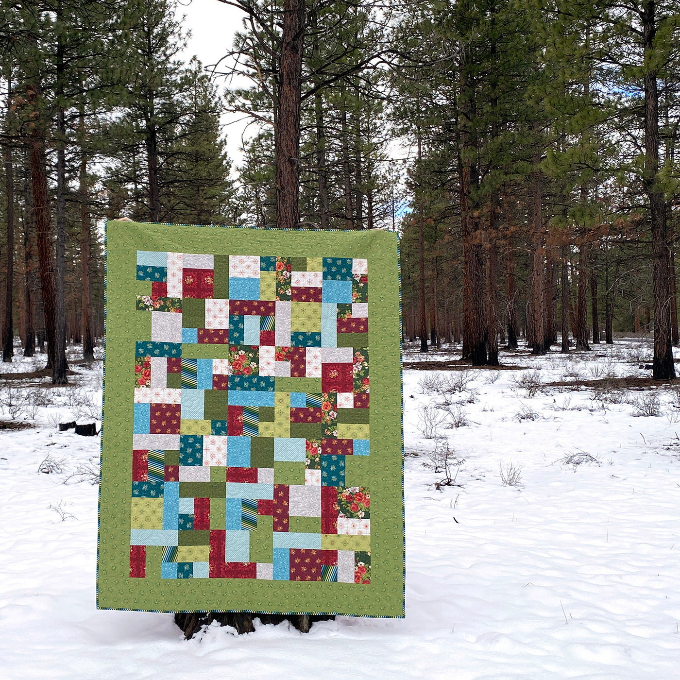 Holiday Road Quilt Kit