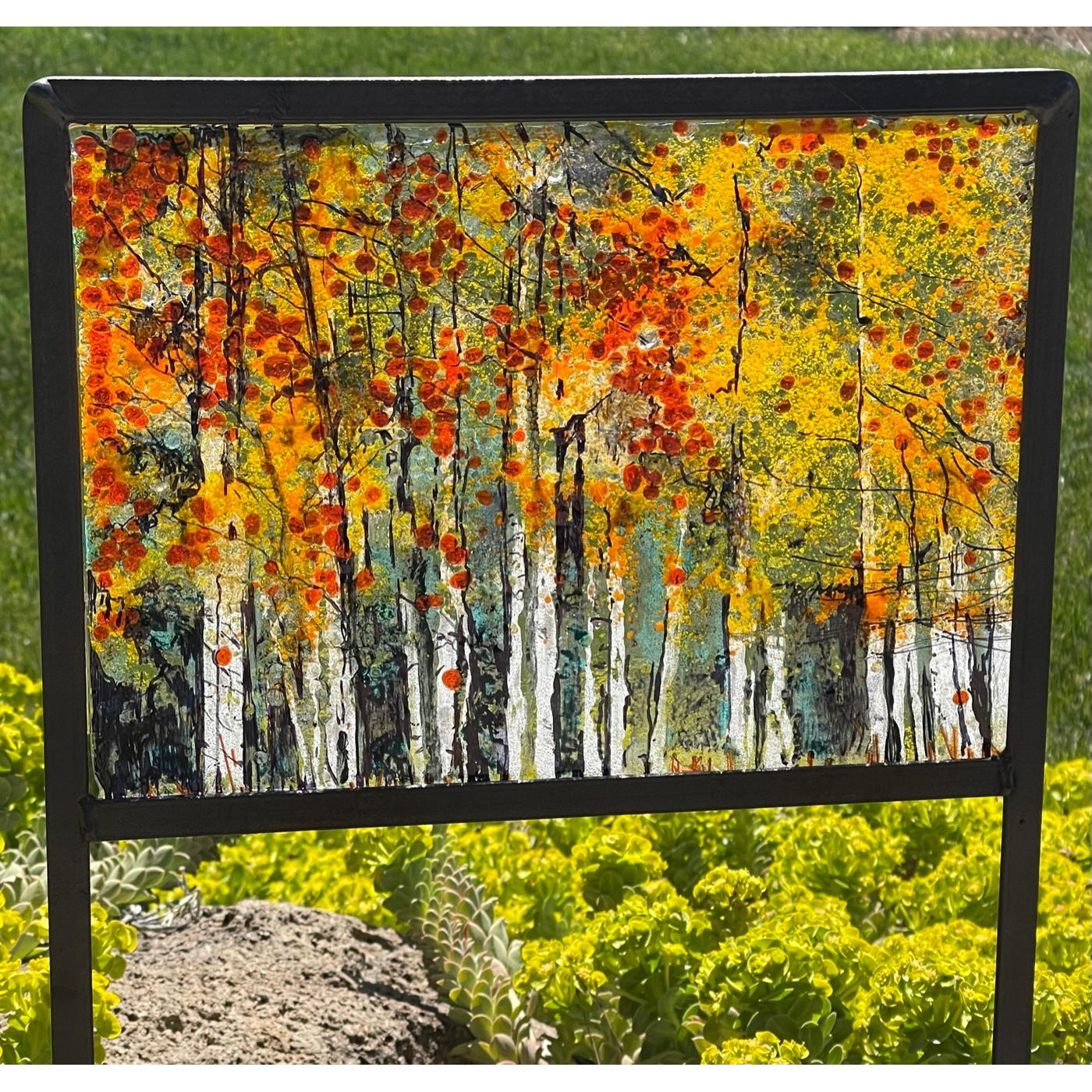 121 Painted Glass – Aspens with Susie Zeitner on 7/7/2025