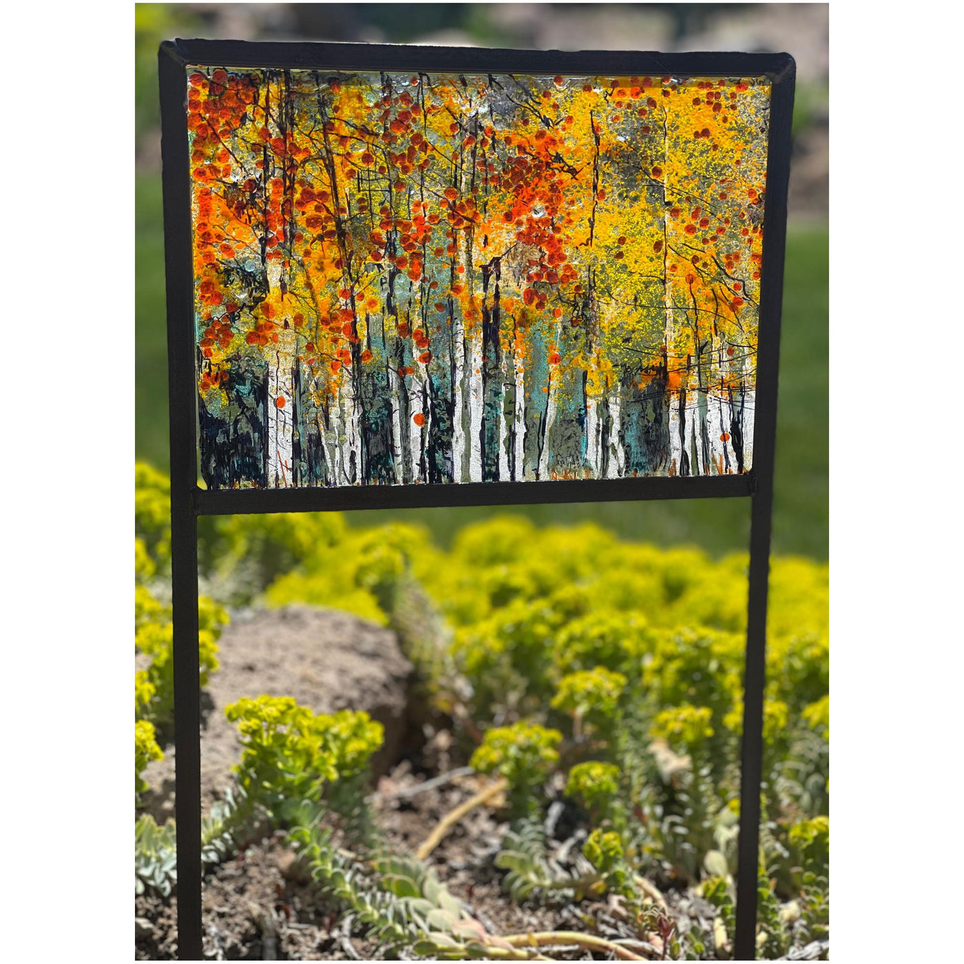 121 Painted Glass – Aspens with Susie Zeitner on 7/7/2025