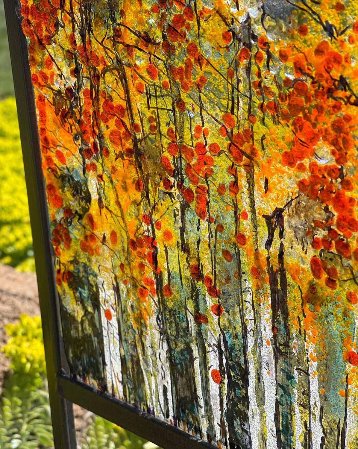 121 Painted Glass – Aspens with Susie Zeitner on 7/7/2025