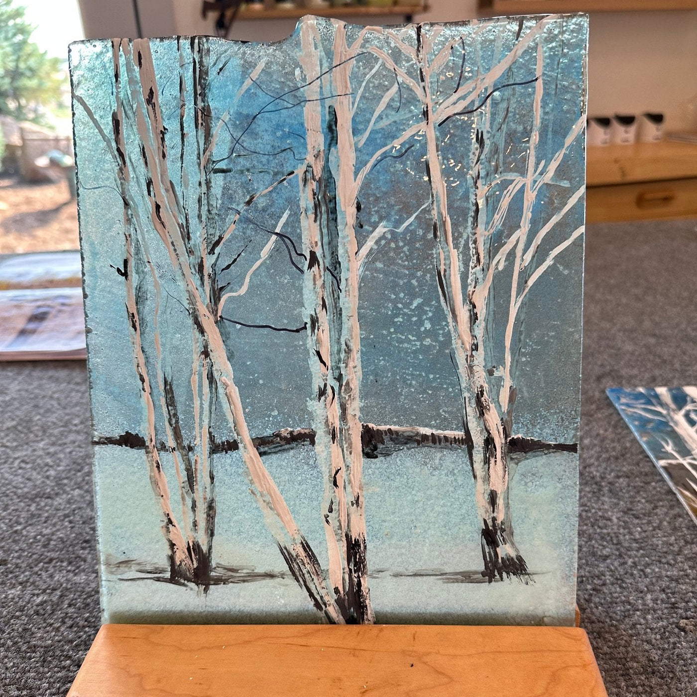 121 Painted Glass – Aspens with Susie Zeitner on 7/7/2025