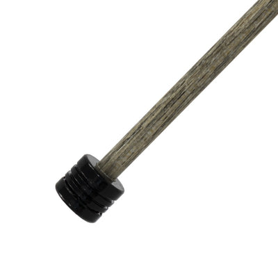 US 2 Straight Driftwood Knitting Needle