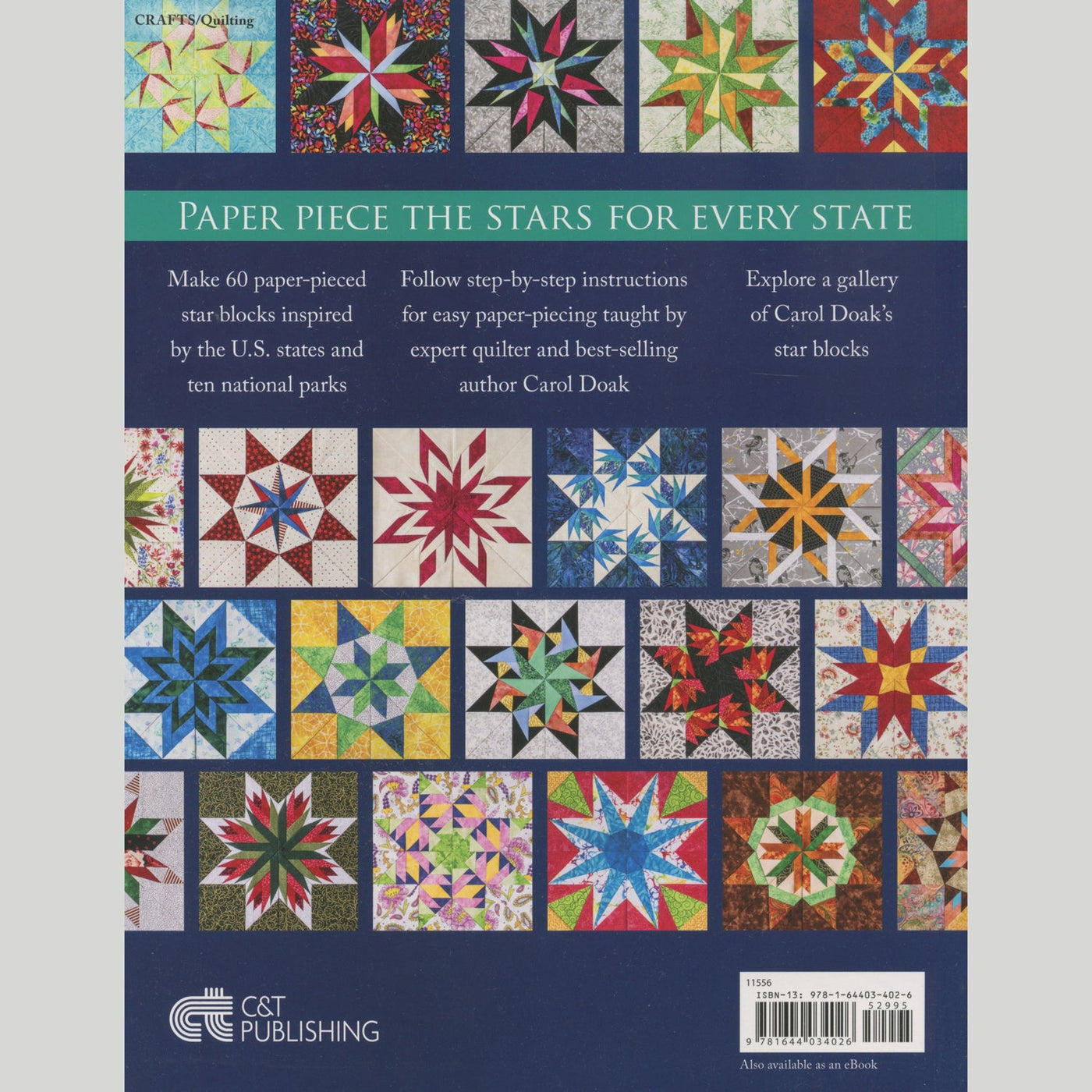 60 Fabulous Paper-Pieced Stars Book
