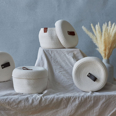 Weekender Basket - Chocolate by Thread and Maple
