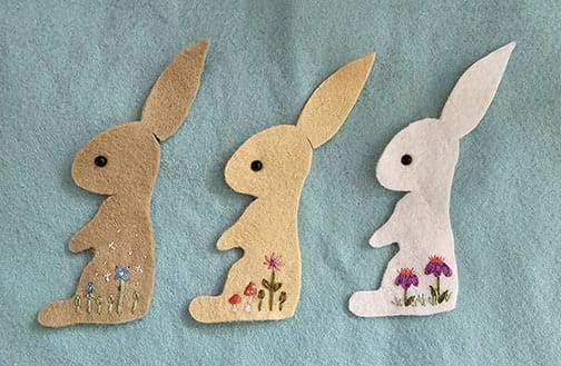 DelilahIris Designs - Felt Bunny Sewing Kit