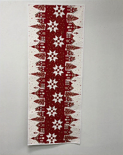Buon Natale - Red Table Runner