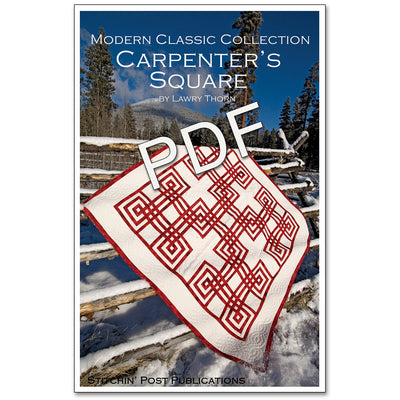 Carpenter's Square Quilt Pattern - PDF Download