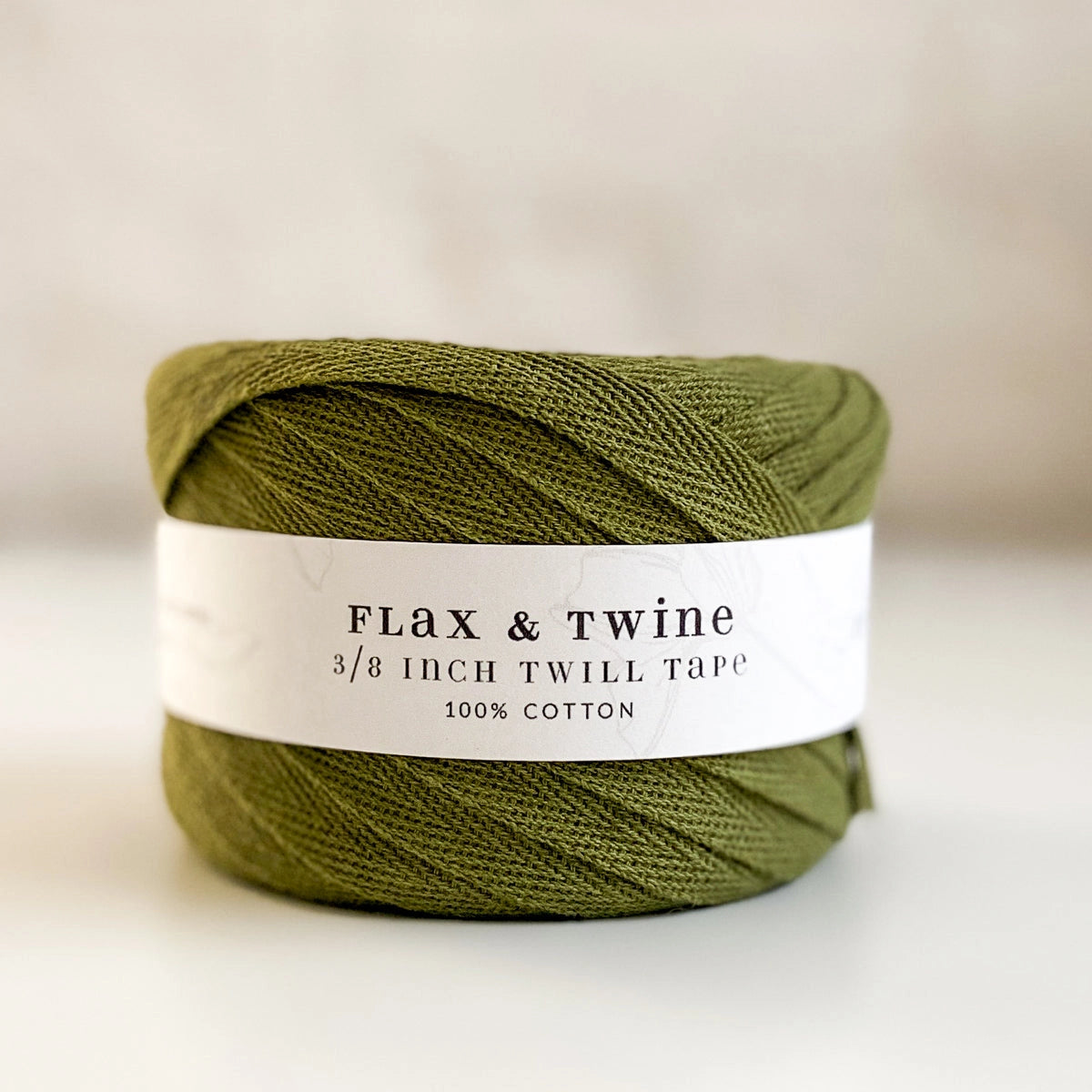 Flax & Twine Cotton Twill Tape