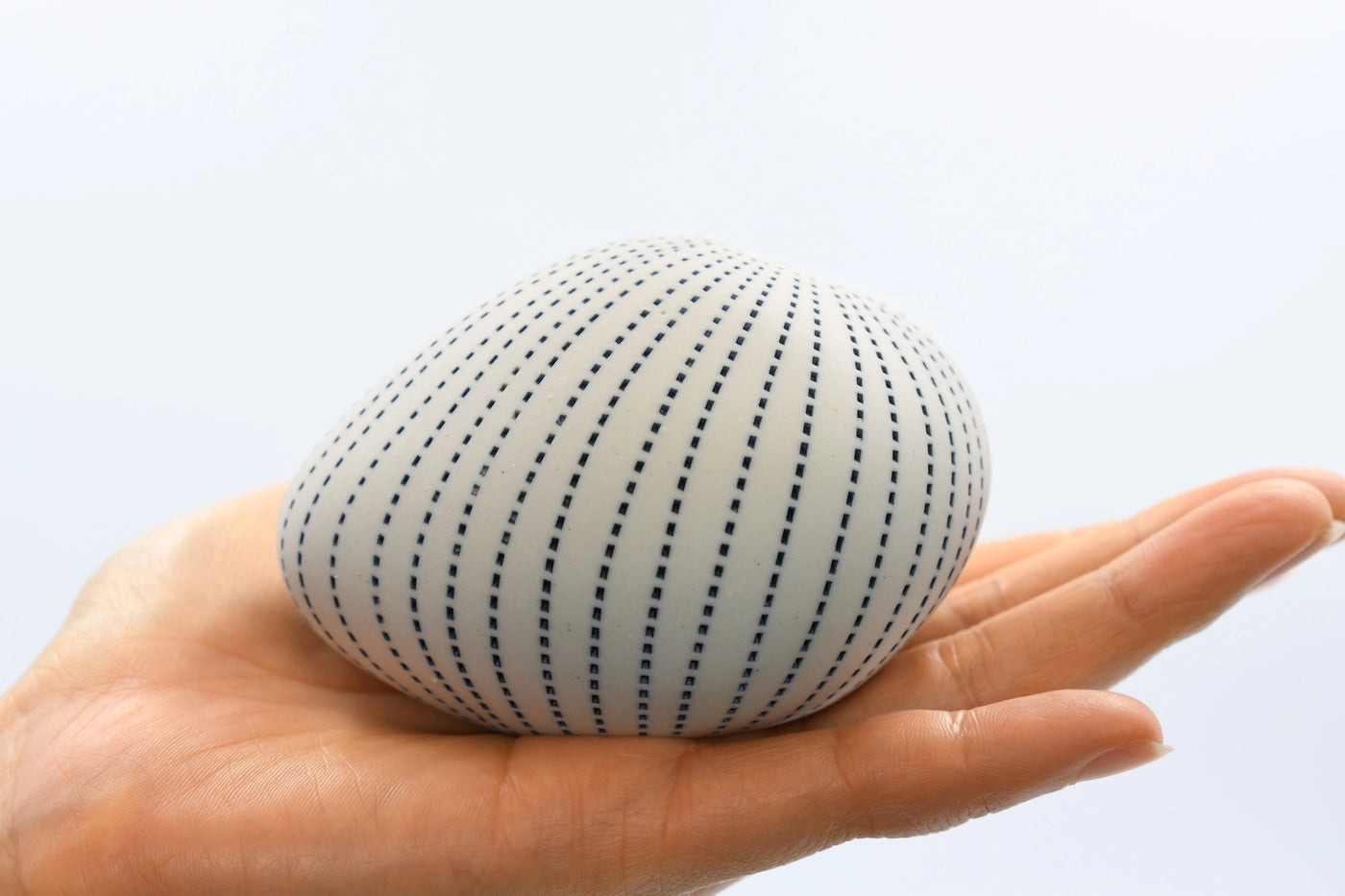 Pebble Mini L-Handcrafted Porcelain Bud Vase- Art Floral Trading