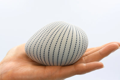 Pebble Mini L-Handcrafted Porcelain Bud Vase- Art Floral Trading