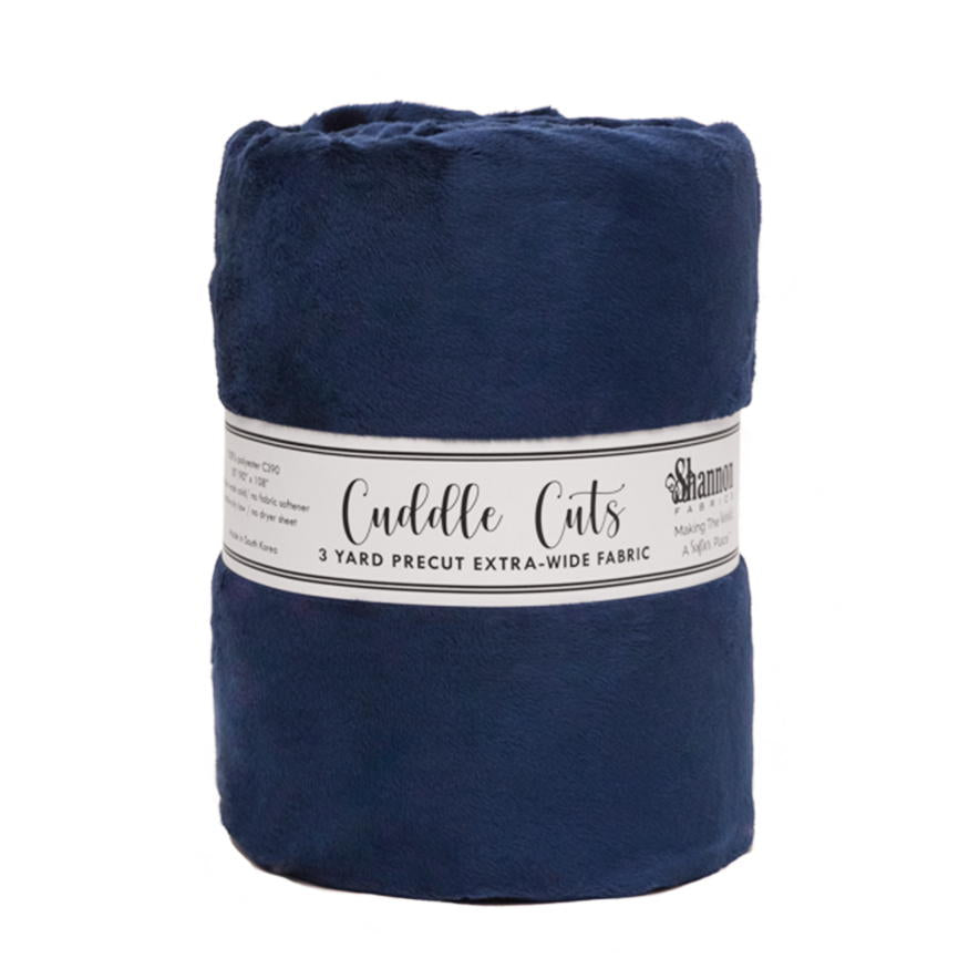 Cuddle Cut - 3 yd cut - Navy