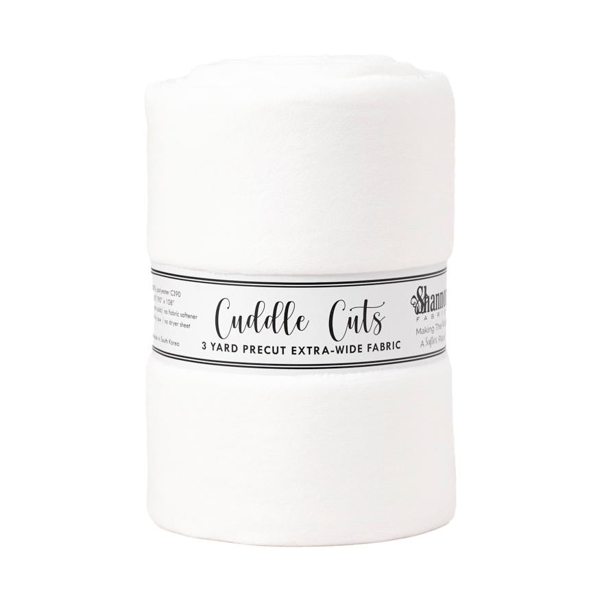 Cuddle Cut - 3 yd cut - White