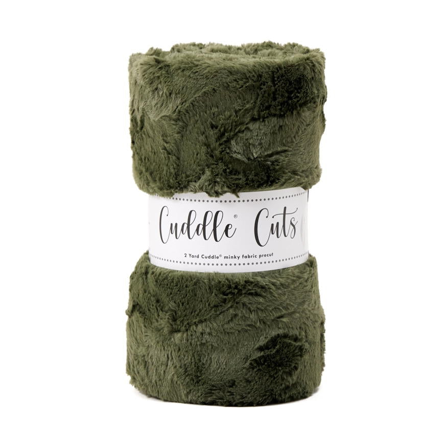 2 Yard Luxe Cuddle Cut Hide Chive