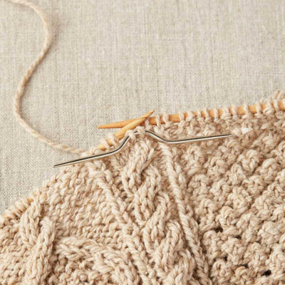 Curved Cable Needle for Cocoknits