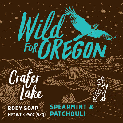 Wild for Oregon Body Soap - Crater Lake Spearmint & Patchouli