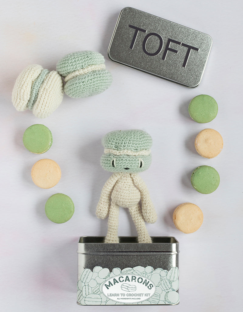 Macarons in a Tin Toft Crochet Kit