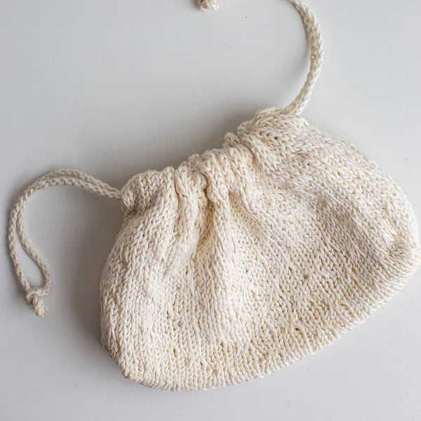 Flax & Twine Trellis Drawstring Bag Kit with Needles