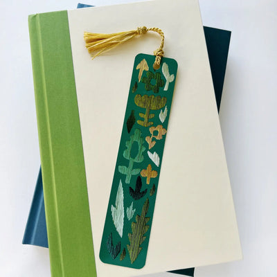 Garden Embroidery Tassel Bookmark by Rikrack