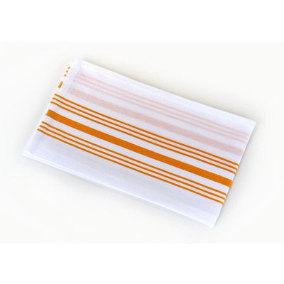 Mary's Striped Bistro 100% Cotton Cloth Napkins - Gray