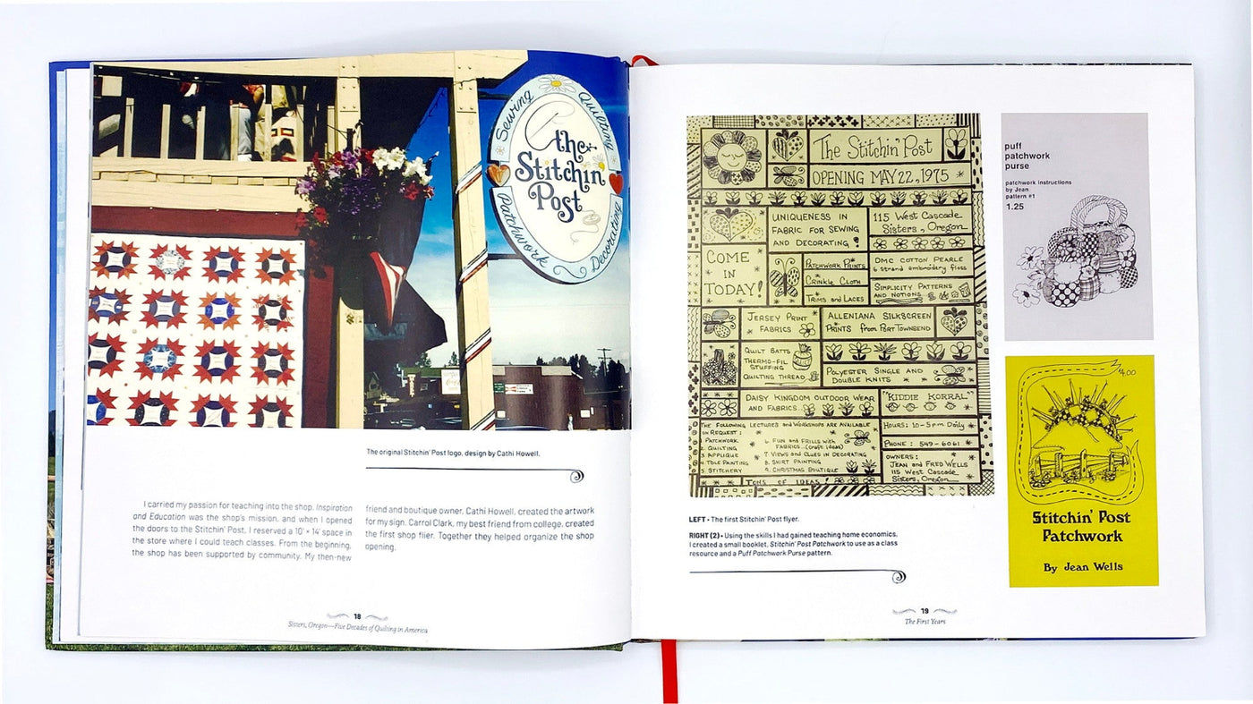 Celebrate 50 Years of the Sisters Outdoor Quilt Show – Jean Wells Book + Quiltfolk Special Edition (25% Off)