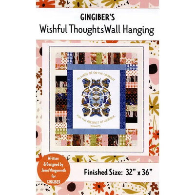 Wishful Thoughts Wall Hanging by Gingerber