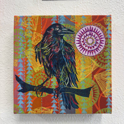 The Crow Commissions - Original Block Prints from Valori Wells