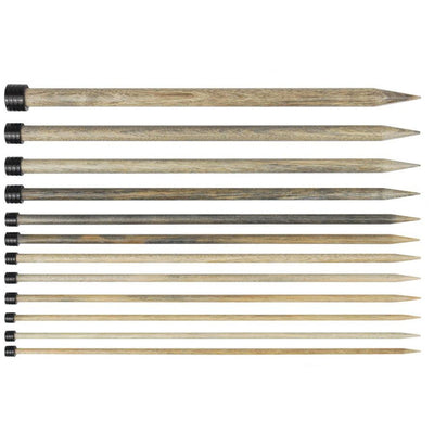 US 2.5 Straight Driftwood Knitting Needle