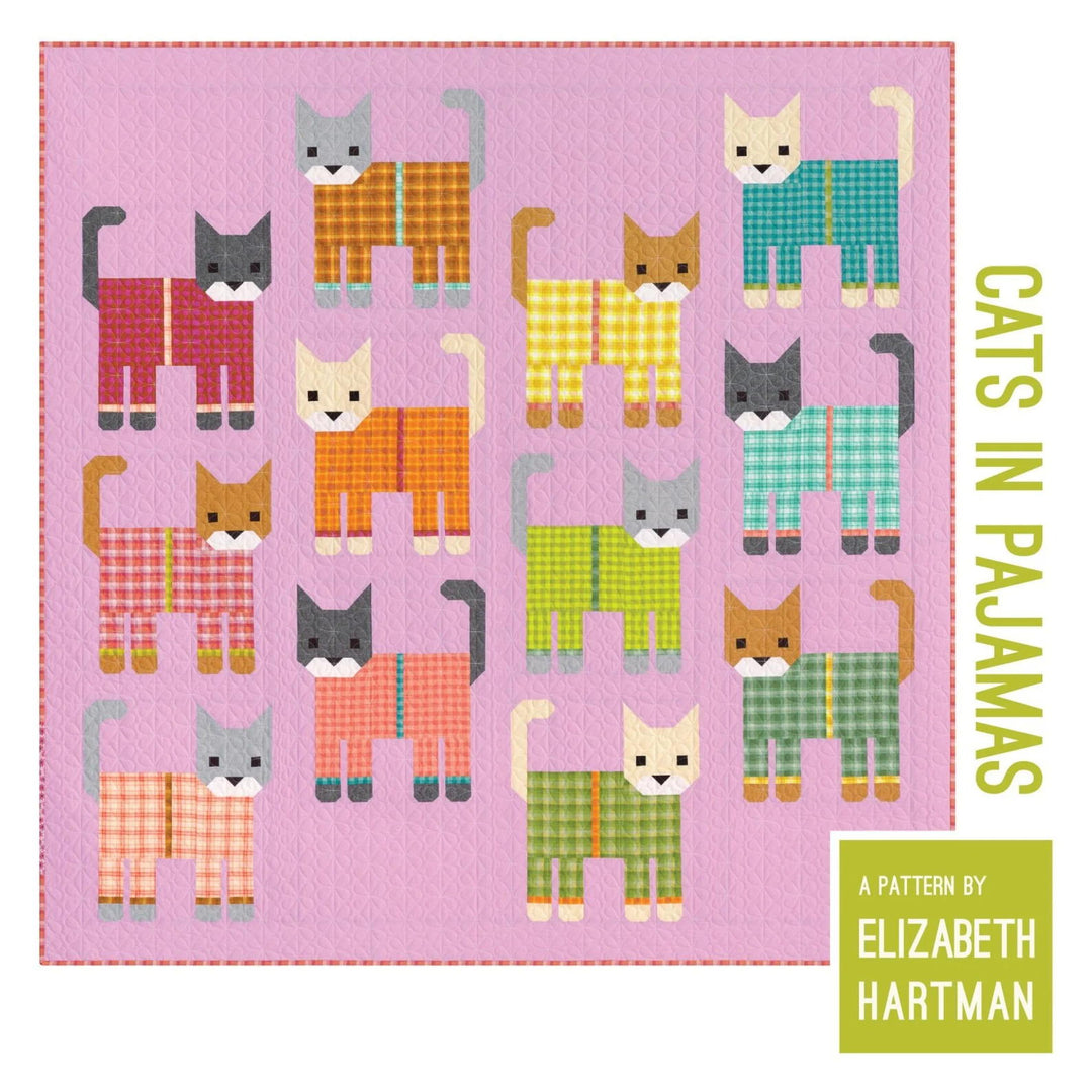 Cats in Pajamas Quilt Pattern Cats in Pajamas Quilt Pattern