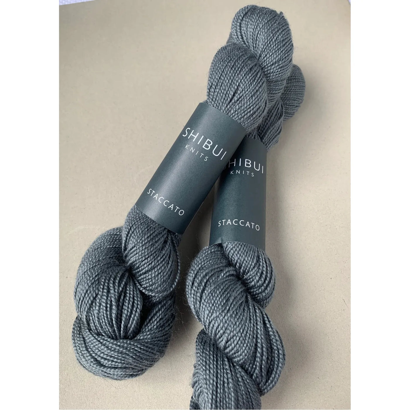 Shibui Staccato Graphite 70% Superwash Merino 30% Silk