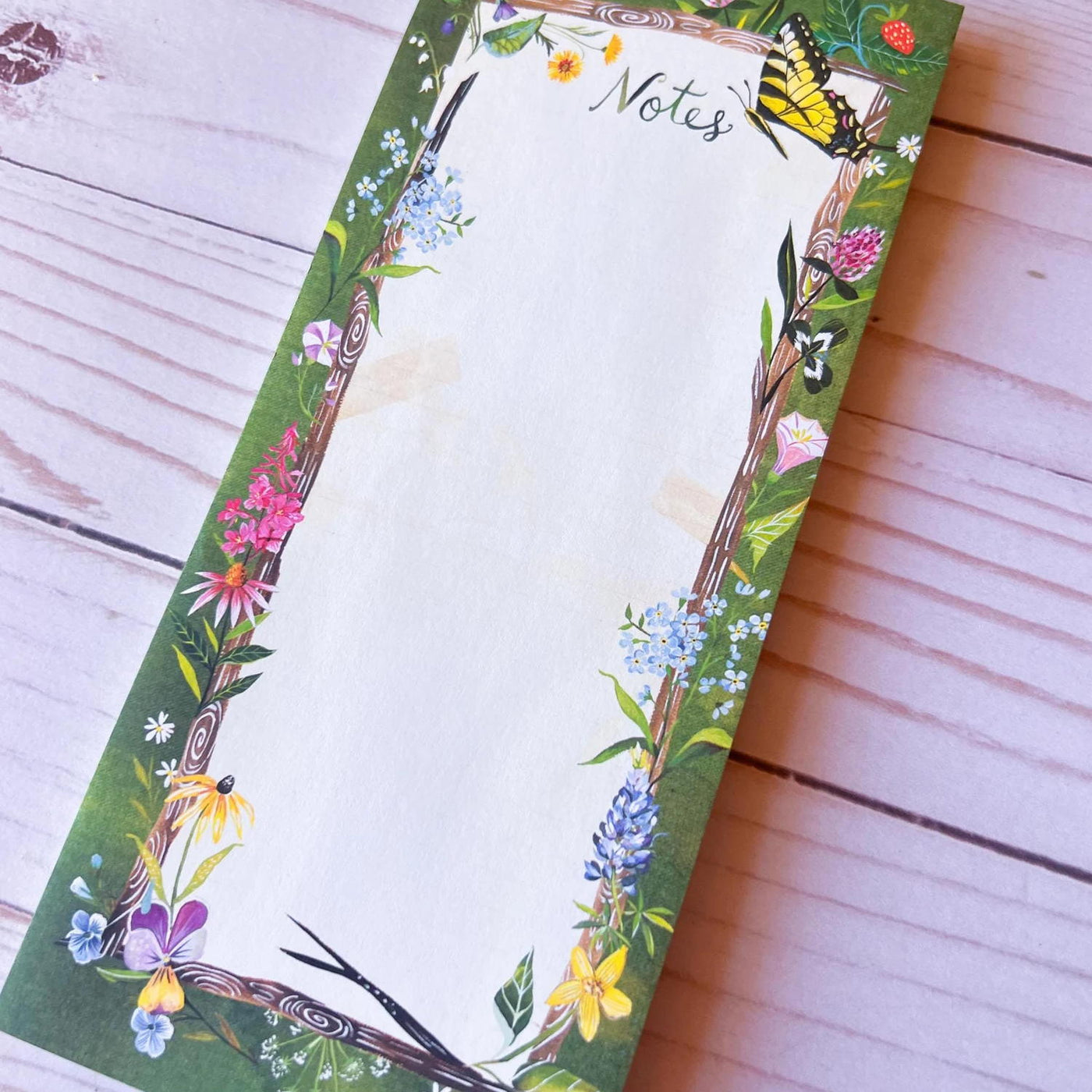 Katie Daisy Green Meadow Magnetic List Pad