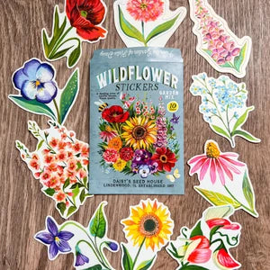 Katie Daisy Wildflower Sticker Pack - Set of 10