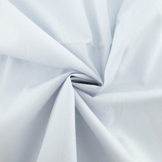 Solid Poplin in Frost by Birch Fabrics - Organic