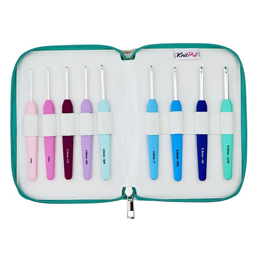 Waves 2.0 Crochet Hook Deluxe Single Ended Crochet Set