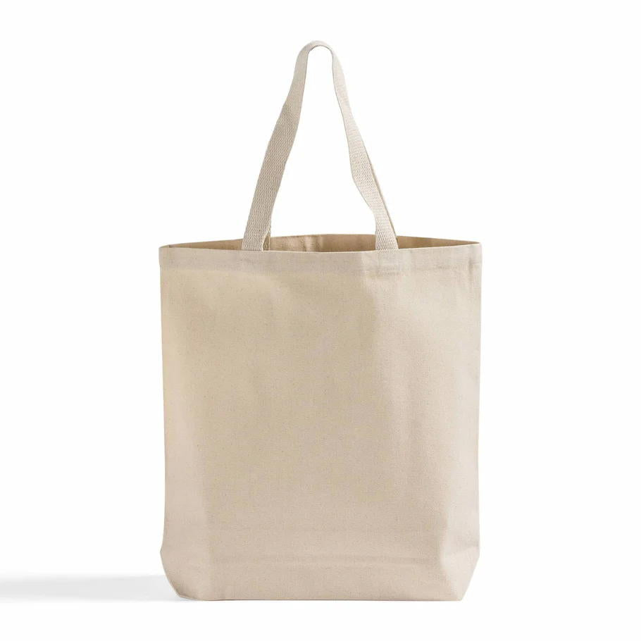 100% Canvas Tote Bag with Gusset
