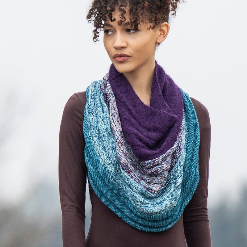 Union Cowl Kit from Malabrigo & Blue Sky Fibers