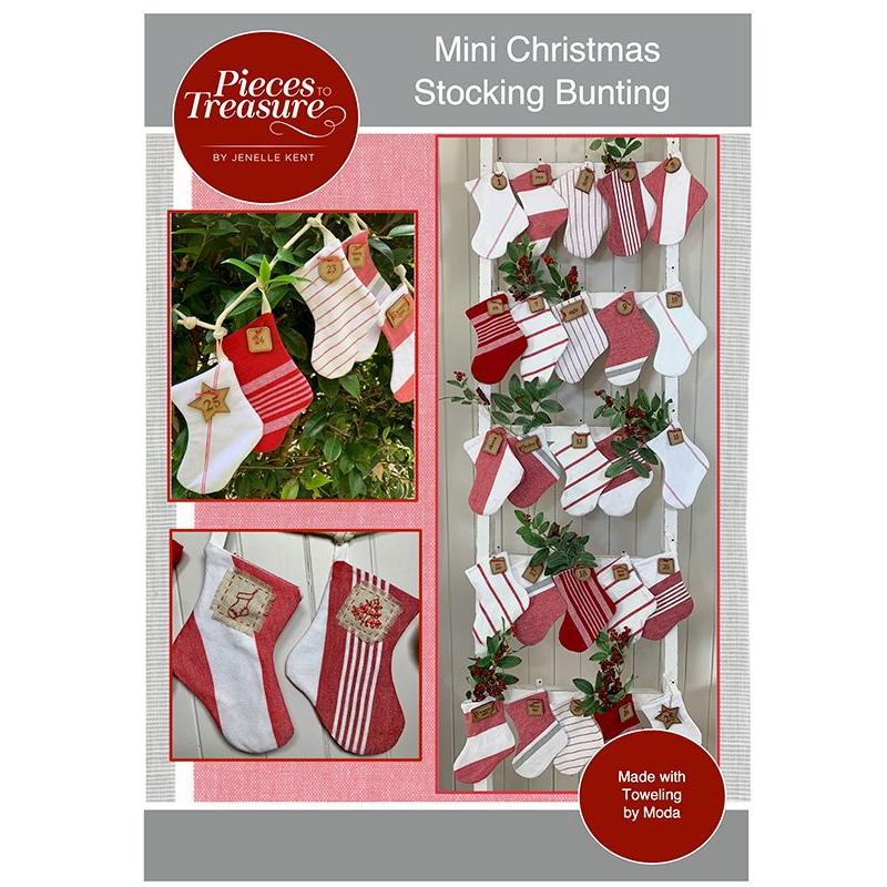 Mini Christmas Stocking Bunting