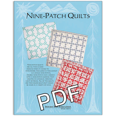 Nine-Patch Quilts Pattern - PDF Download